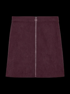VMVIENNA High waist Corduroy Midi-rok
