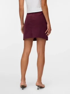 VMVIENNA High waist Corduroy Midi-rok