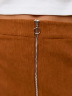 VMVIENNA High waist Corduroy Midi-rok