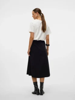 VMVIENNA High waist Corduroy Midi-rok