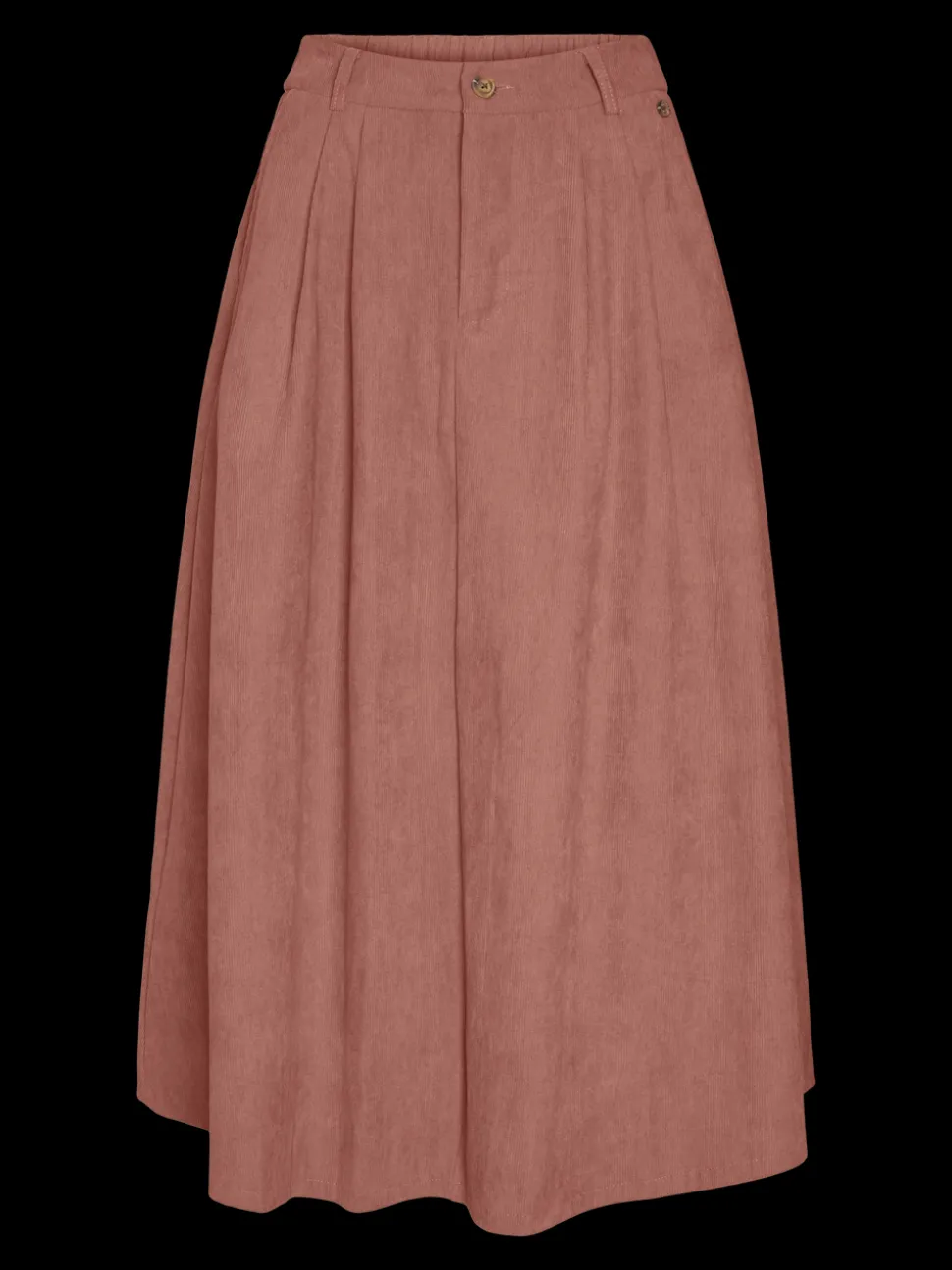 VMVIENNA High waist Corduroy Midi-rok