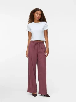 VMVILJA High waist fluwelen Broek