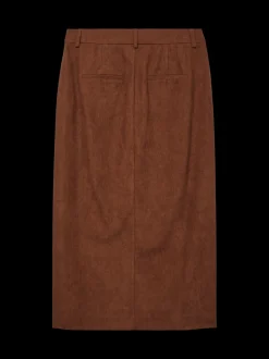 VMVILJA Corduroy High waist Midi-rok