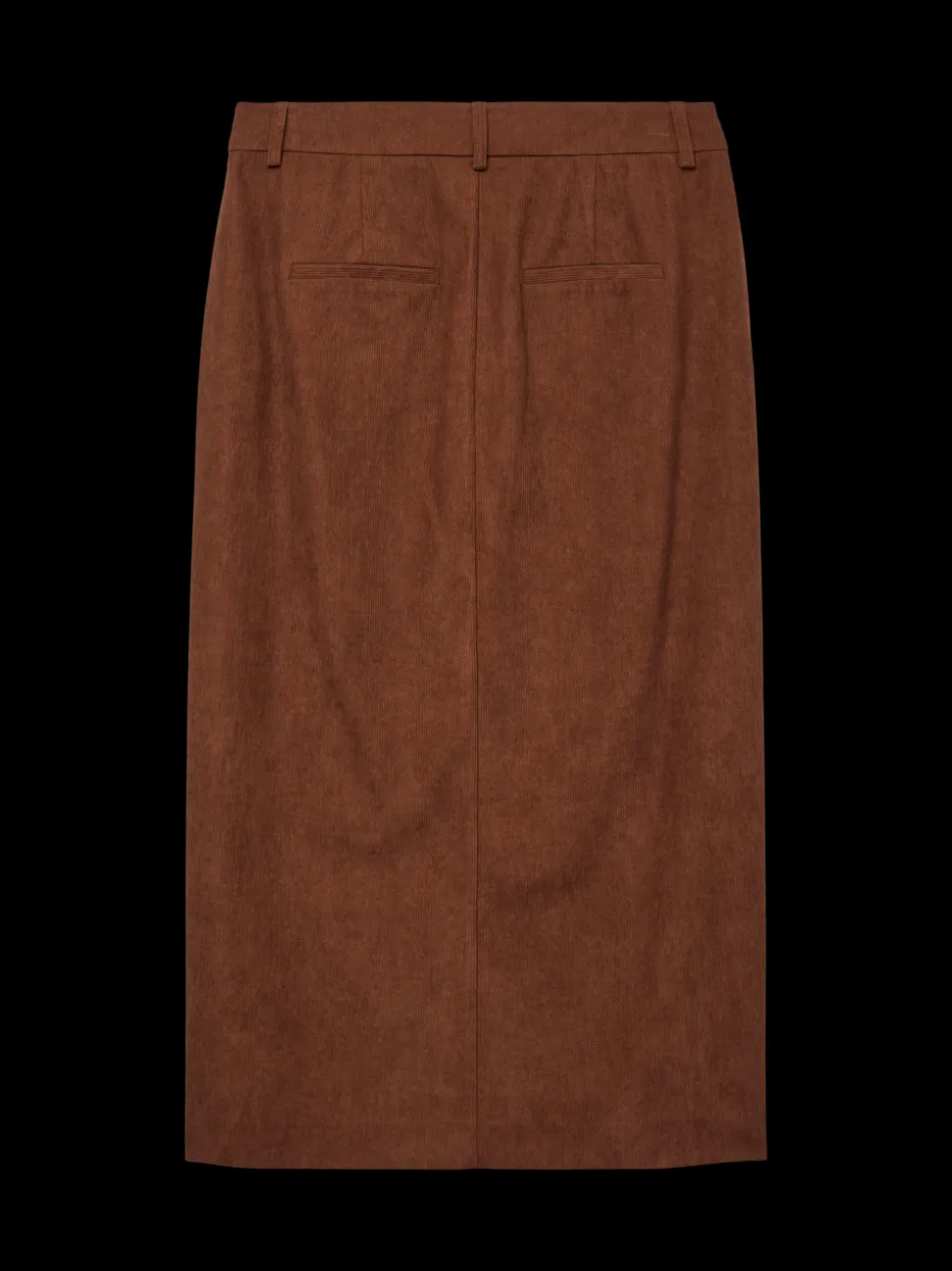 VMVILJA Corduroy High waist Midi-rok
