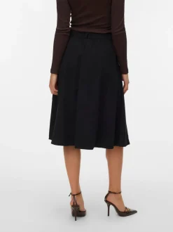 VMVILJA Corduroy High waist Midi-rok