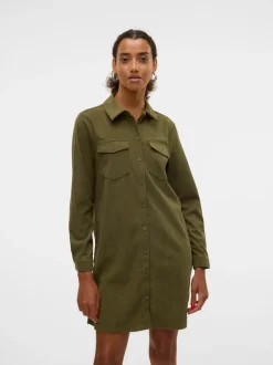 VMVILJA Corduroy Korte jurk