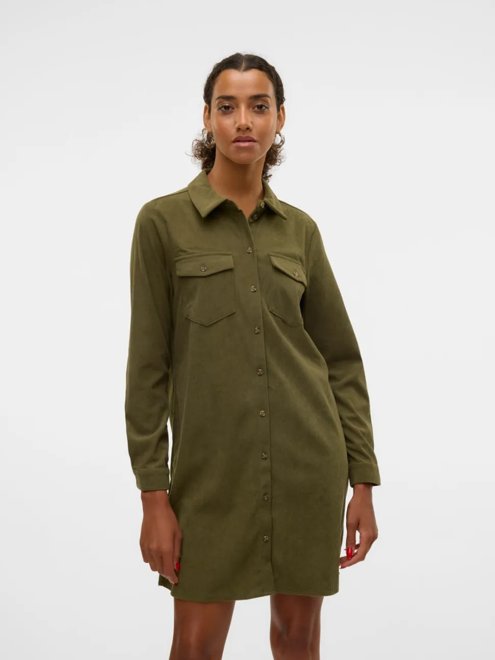 VMVILJA Corduroy Korte jurk