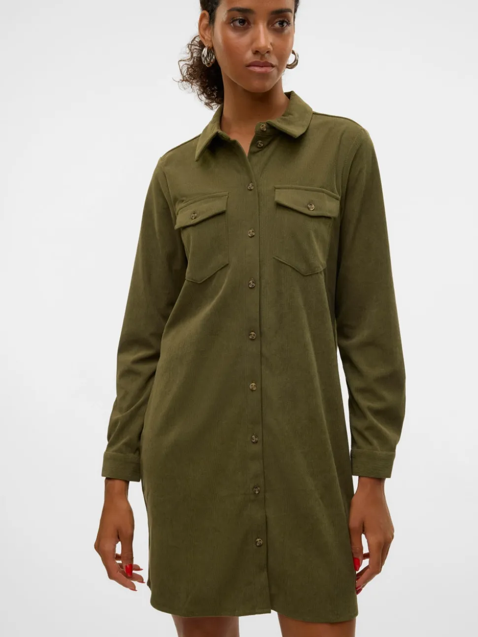VMVILJA Corduroy Korte jurk
