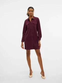 VMVILJA Corduroy Korte jurk