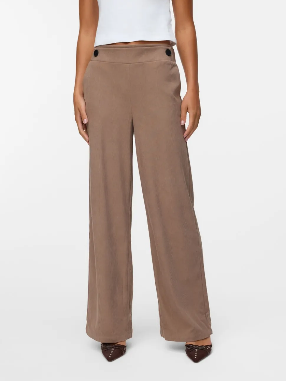 VMVILJA High waist Corduroy Broek