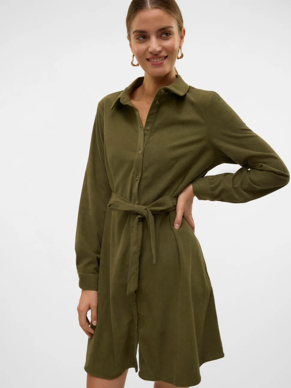 VMVILJA Korte Corduroy jurk