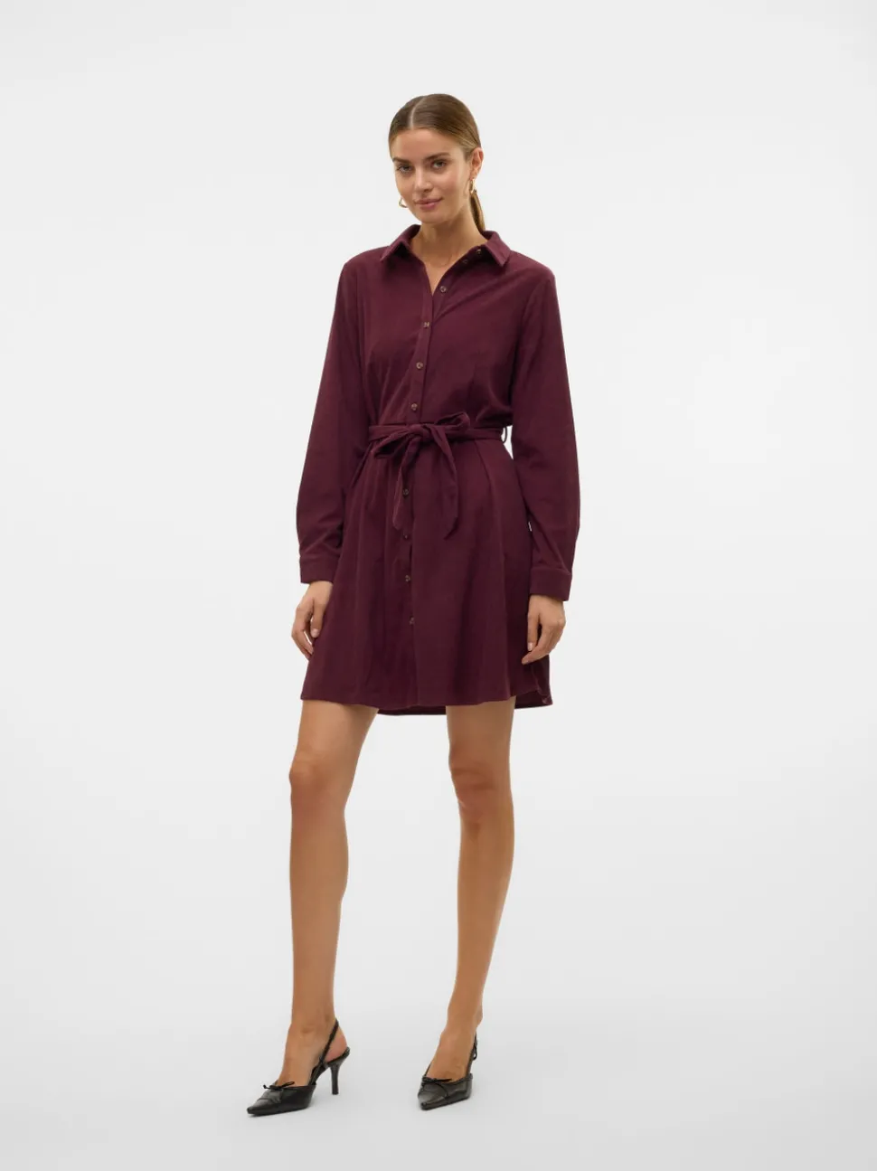 VMVILJA Korte Corduroy jurk