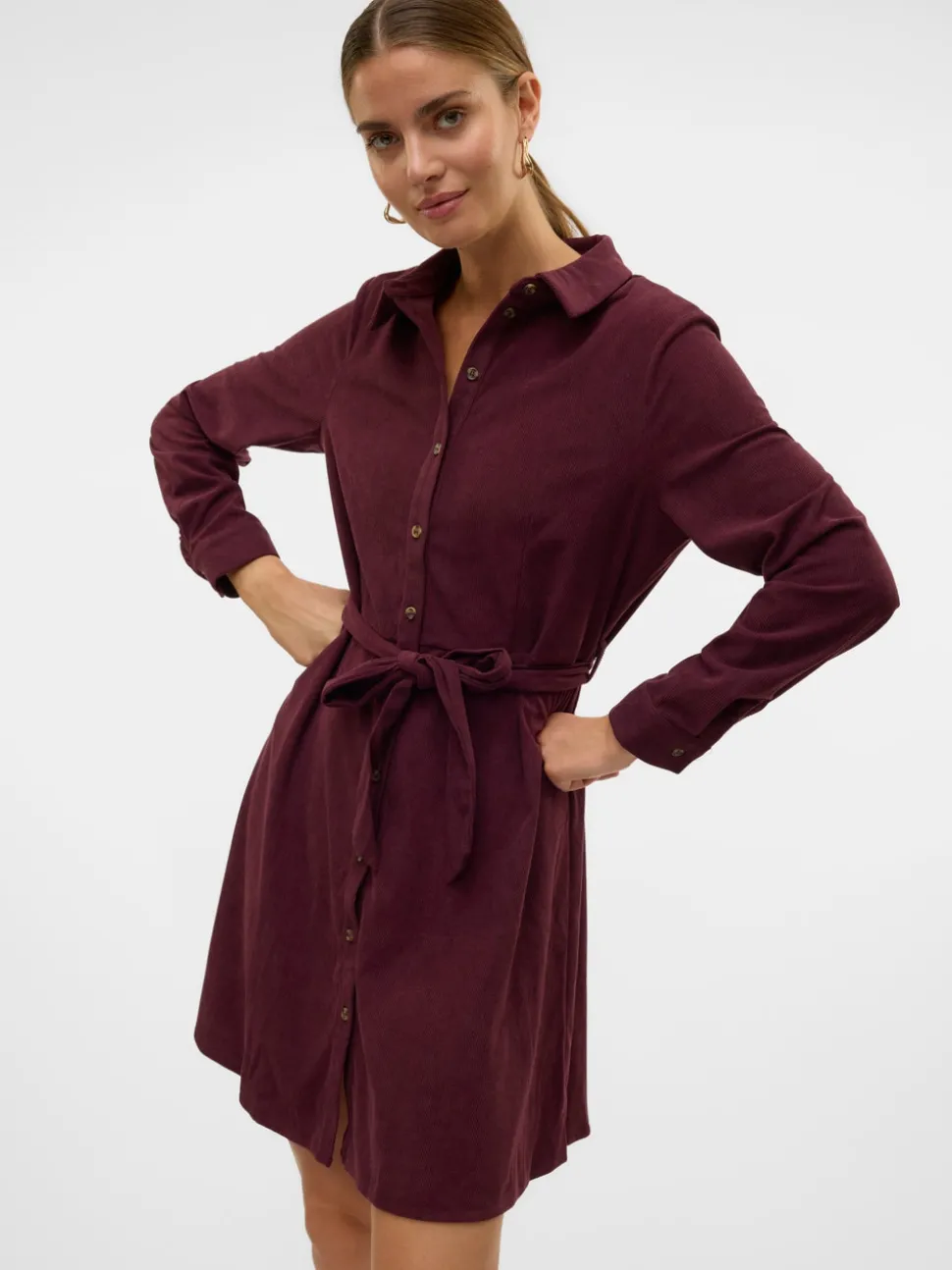 VMVILJA Korte Corduroy jurk