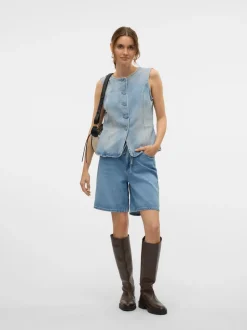 VMVILLA Denim shorts