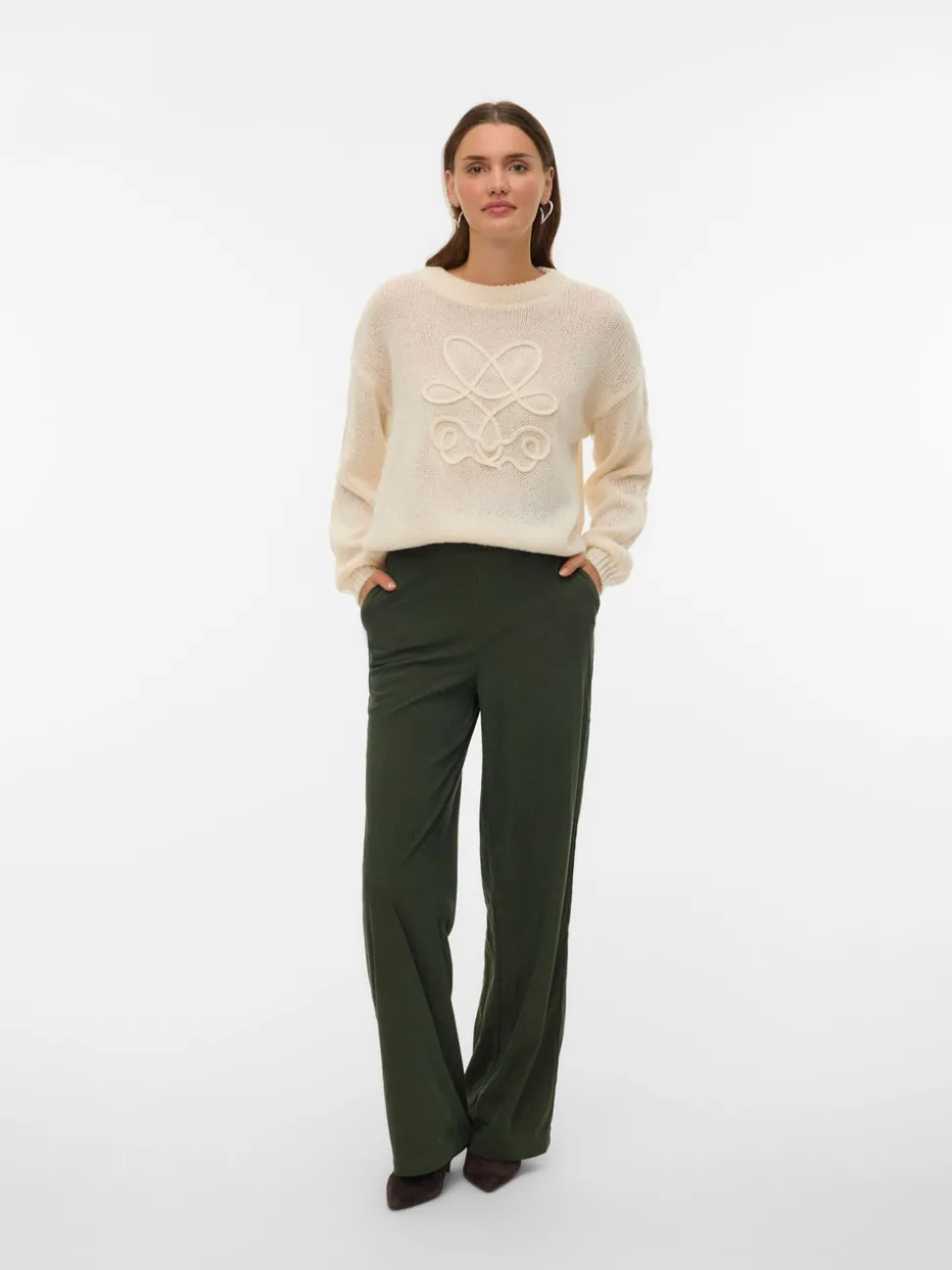 VMVILLA Gebreide pullover