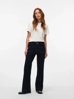 VMVIVIANNE High rise Flared fit Jeans