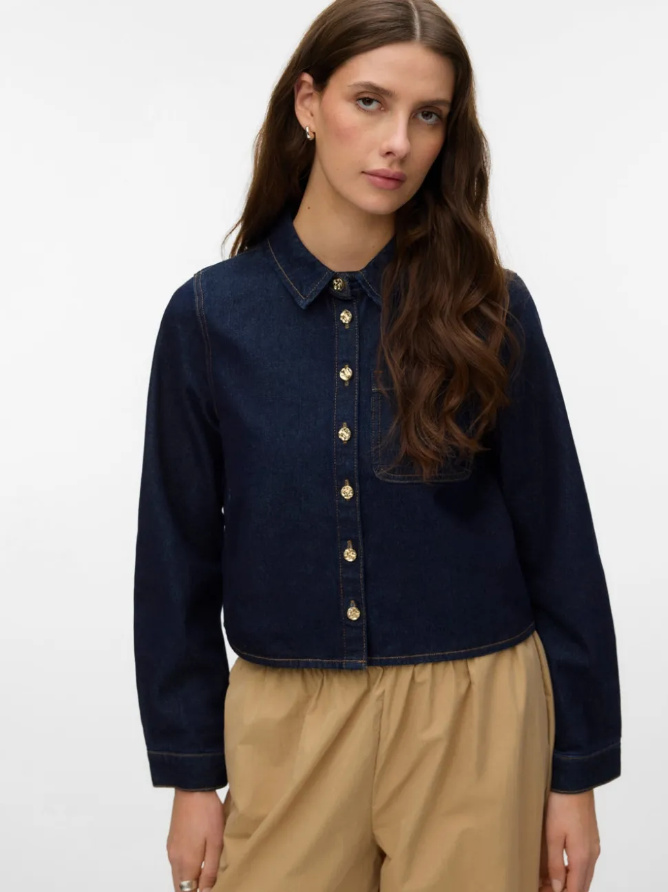 VMVIVIEN Denim overhemd