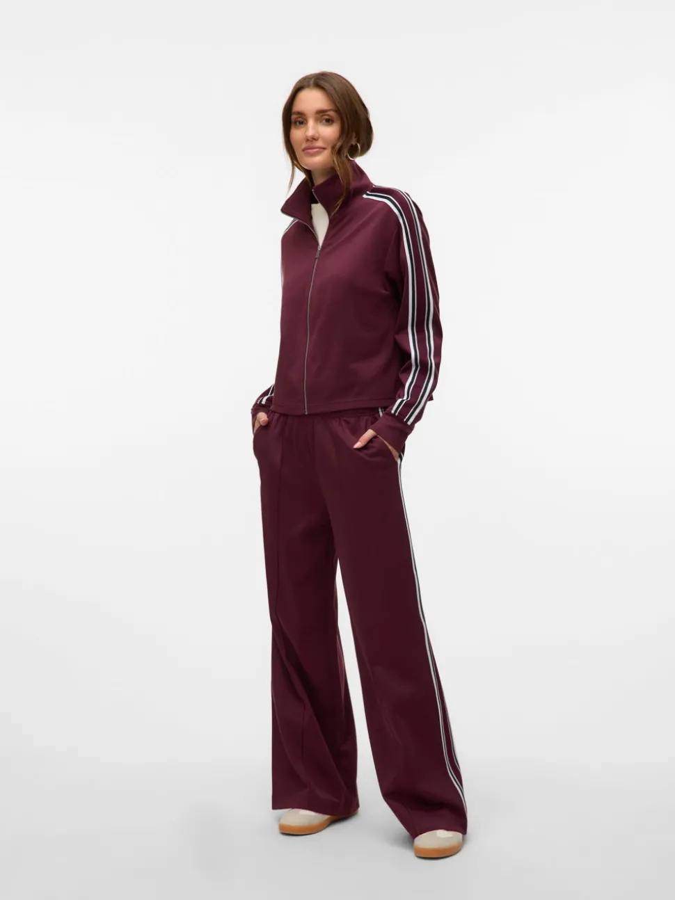 VMVIVIEN Mid waist Broek