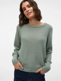 VMWAFFY Gebreide pullover