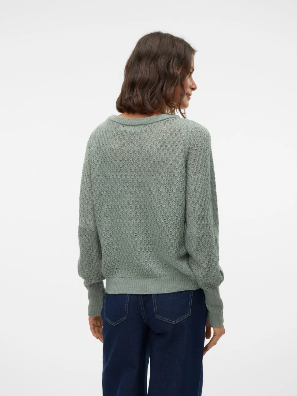 VMWAFFY Gebreide pullover