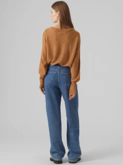 VMWAFFY Gebreide pullover