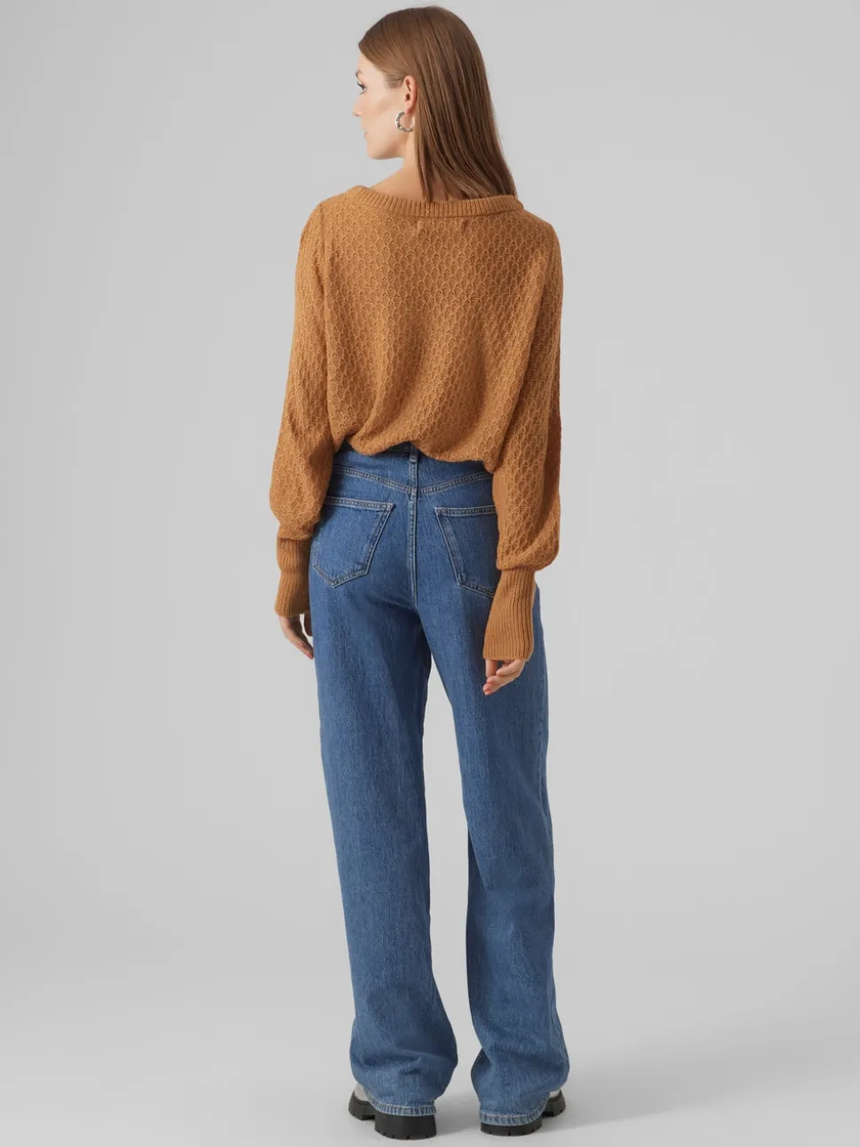 VMWAFFY Gebreide pullover