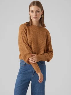 VMWAFFY Gebreide pullover