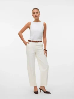 VMWHITNEY Mid rise Mom fit Jeans