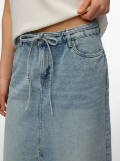 VMWIEN Mid waist Midi-rok