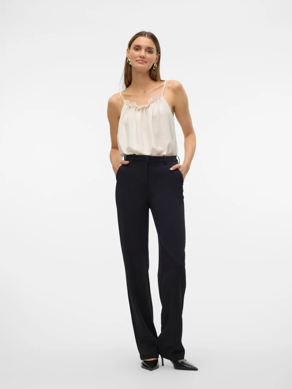 VMZAMIRA Mid waist Broek