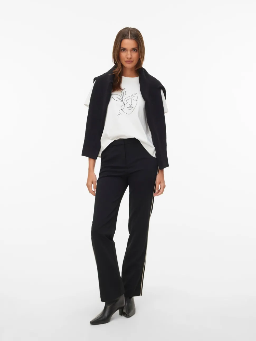 VMZAMIRA Mid waist Broek