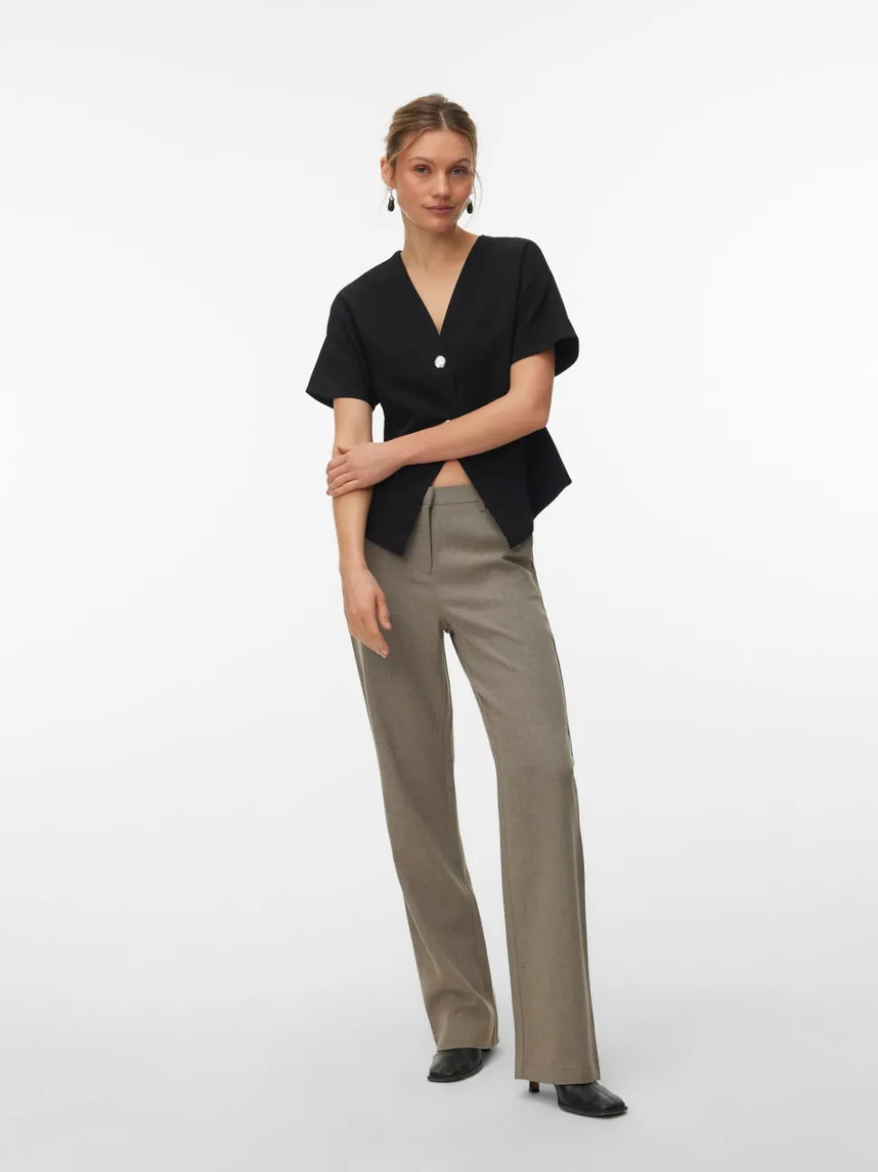 VMZAMIRA Mid waist Broek