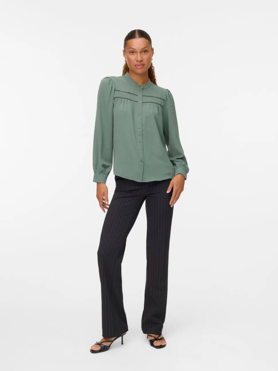 VMZAMIRA Mid waist Broek