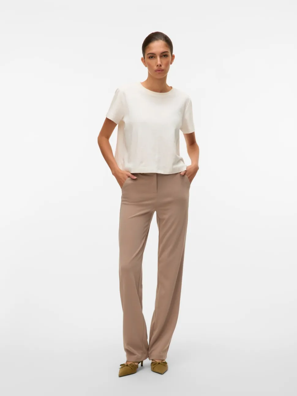 VMZAMIRA Mid waist Broek