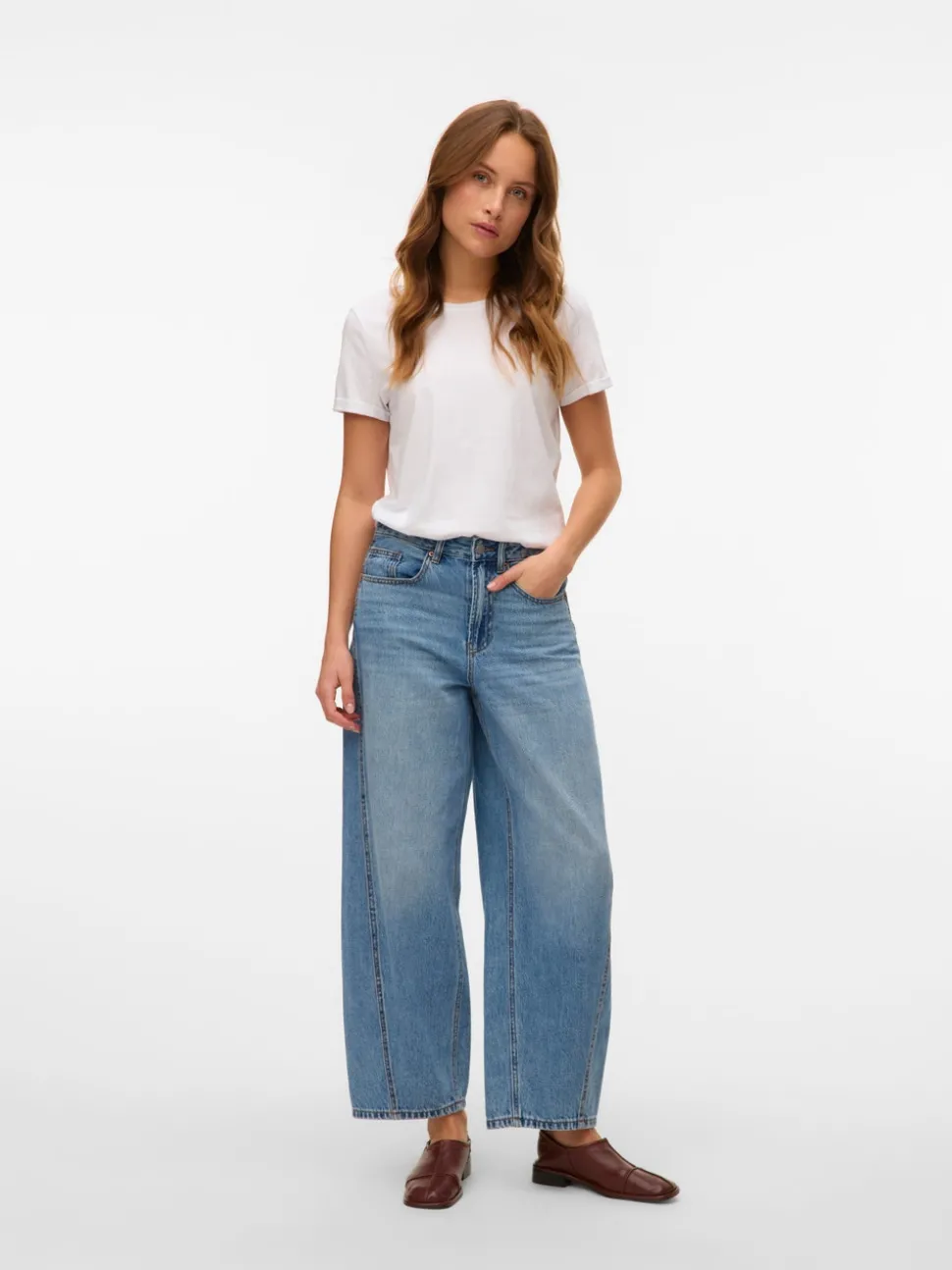 VMZELDA High rise Barrel fit Jeans
