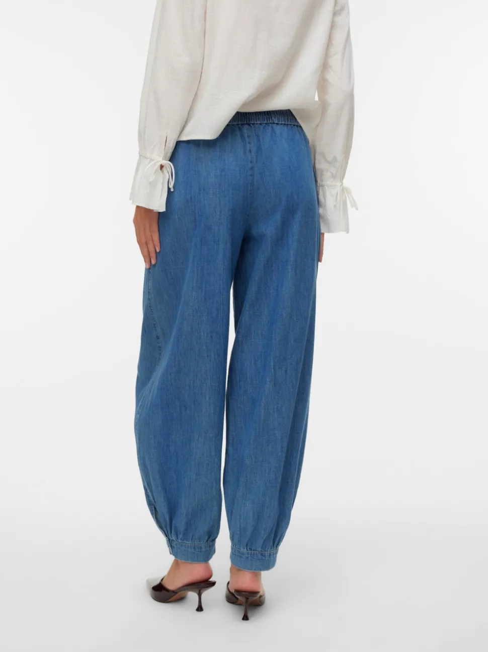 VMZELENA Mid rise Broek