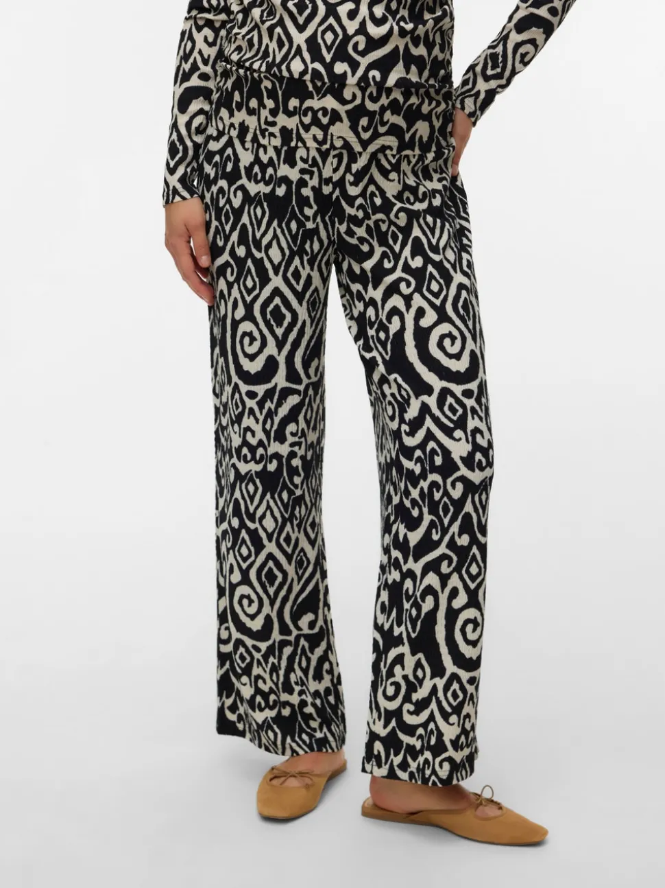 Wide leg fit Broeken