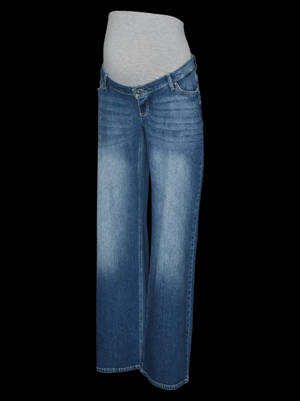 Wide leg fit Mid waist Jeans