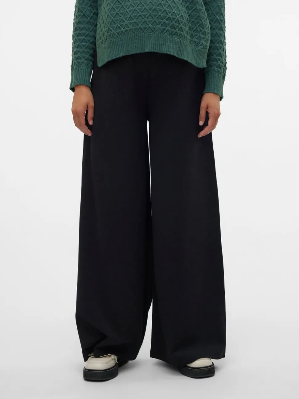 Wide leg fit Broeken