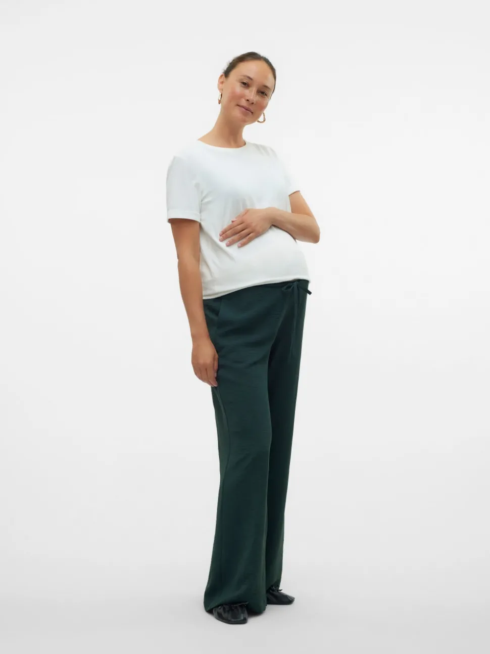 Wide leg fit Broeken